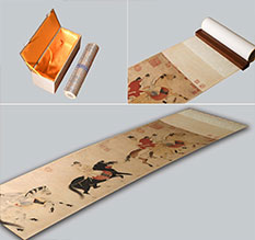 宝塔馆藏书画复制博物馆书画复制服务